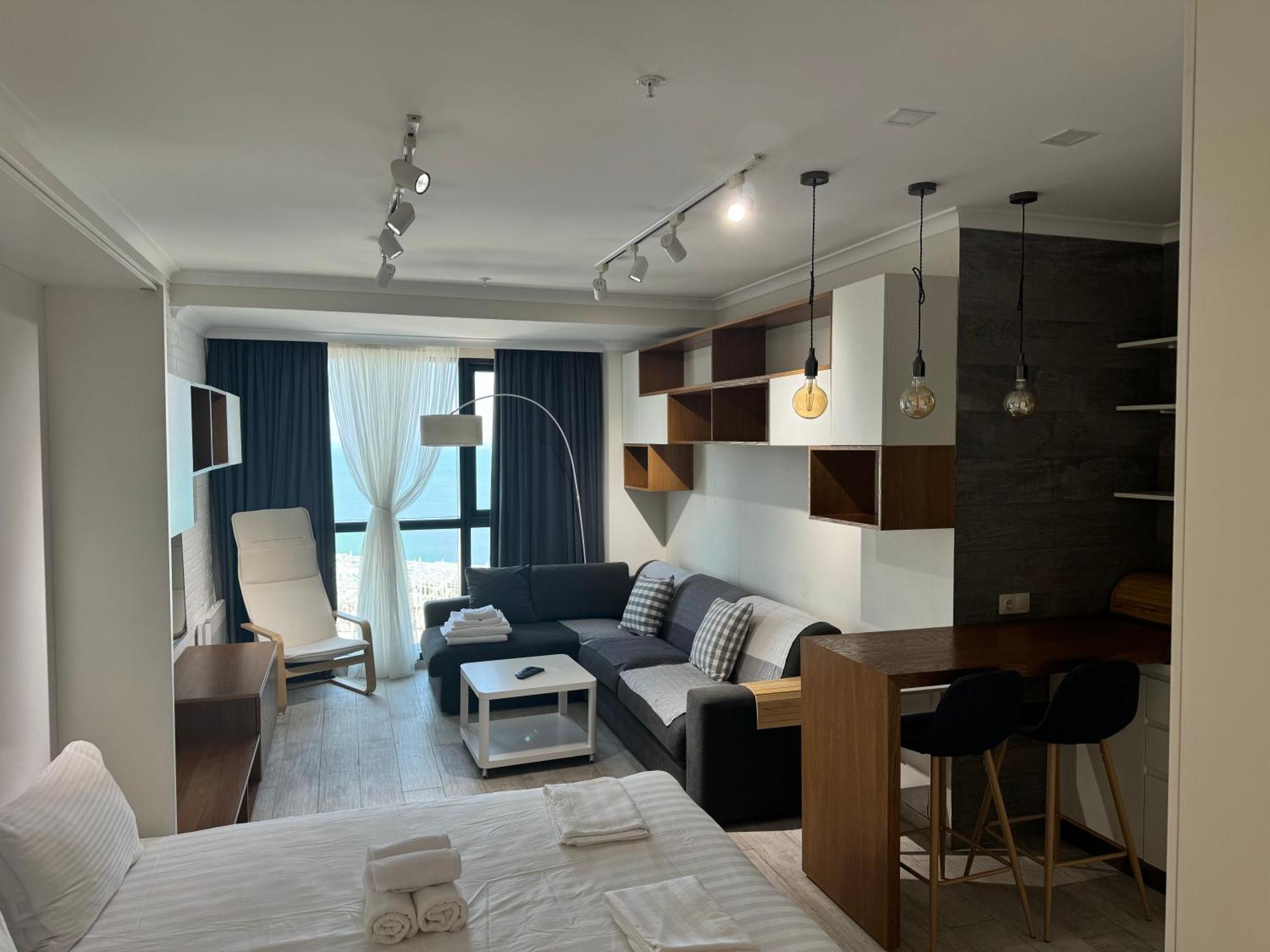Apartment In Porta Batumi Tower ภายนอก รูปภาพ